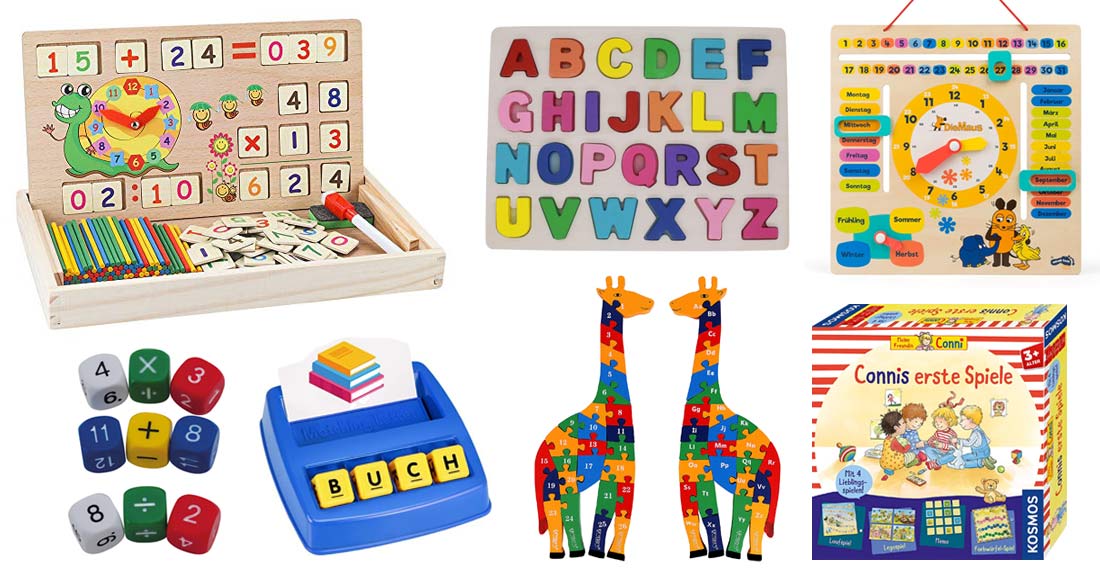 Lernspielzeug für Kinder ab 4 Jahren Lernspielzeug für Kinder ab 4 Jahren