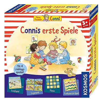 Connis erste Spiele - Spielesammlung mit 4 Spielen Connis erste Spiele - Spielesammlung mit 4 Spielen