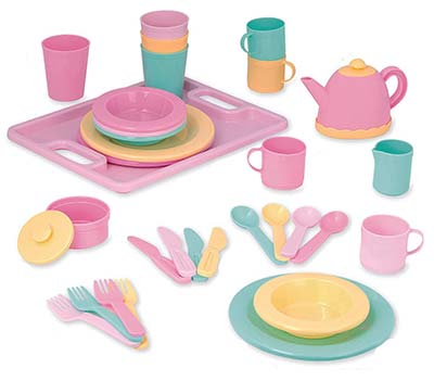 Spielzeug-Geschirr - Geschenke für 3-jährige Mädchen Spielzeug-Geschirr - Geschenke für 3-jährige Mädchen