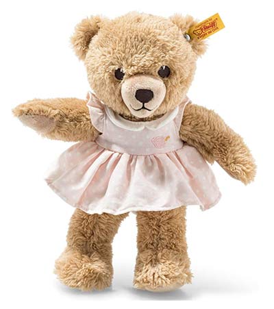Teddybär mit Kleid Teddybär mit Kleid