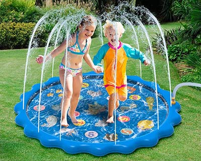 Outdoorspielzeug Wasserspielmatte für den Balkon und Garten Outdoorspielzeug Wasserspielmatte für den Balkon und Garten