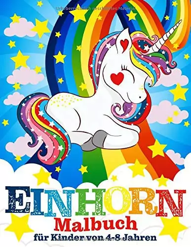 Einhorn-Malbuch mit Einhorn-Vorlagen zum Ausmalen Einhorn-Malbuch mit Einhorn-Vorlagen zum Ausmalen