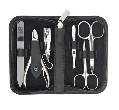 Geschenke Nagelset im Lederetui