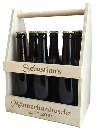Bierträger mit Gravur Bierträger mit Gravur