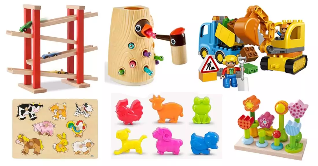 Motorikspielzeug für 2-jährige Kinder Motorikspielzeug für 2-jährige Kinder